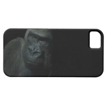 Gorilla Wildlife Primate Wild Animal Endangered iPhone 5 Cases