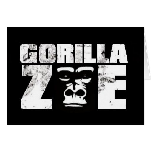 Gorilla Zoe Card - Logo