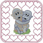 Gorillas embroidered shirts