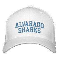 Gorra Alvarado Sharks Gorras De Béisbol Bordadas