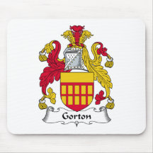 Gorton Family Crest Mouse Mats