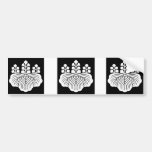 Goshichi no kiri inverted square, Japan Bumper Sticker