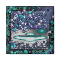Goshy Flying Saucer MagNEAT-O Fridge Magnet