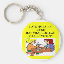 GOSSIP KEYCHAIN
