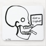 Got a light no colour mouse mats