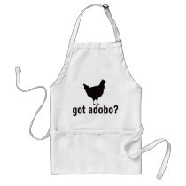 Got Adobo - Chicken Basic Black Aprons