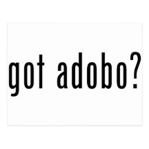 got adobo? postcard
