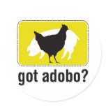 Got Adobo? Yellow stickers