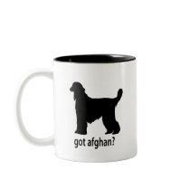 Got Afghan Hound Mugs