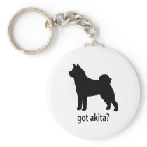 Got Akita Key Chain