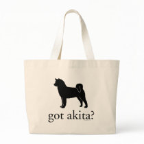 got akitas? tote bags