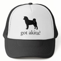 got akitas? mesh hat