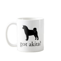 got akitas? coffee mug