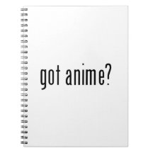 got anime? notebook