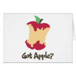 Got Apple Greeting Card