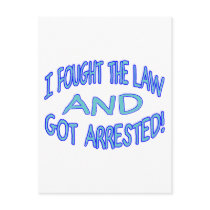 Got Arrested Postcards