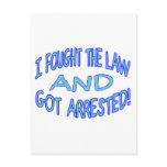 Got Arrested postcards