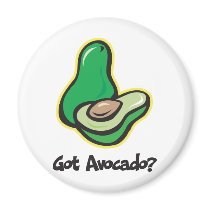 Got Avocado Refrigerator Magnets