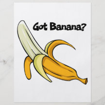 Got Banana Custom Flyer