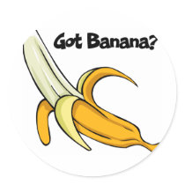 Got Banana Sticker
