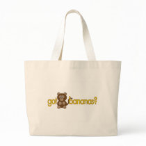 Got bananas? tote bag