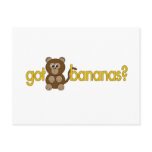 Got bananas? postcards