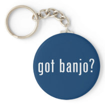 got banjo? key chain