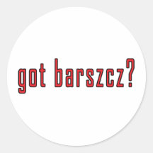 got barszcz? sticker