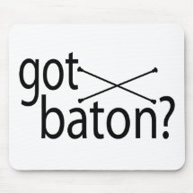 got baton? mouse mat