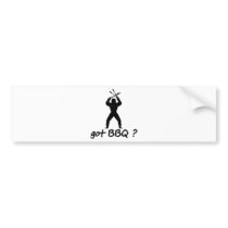 got BBQ? icon Bumper Sticker