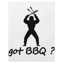 got BBQ? icon Flyer Design