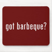 got bbq? mouse pad