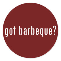 got bbq? stickers
