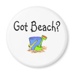 Got Beach (Shovel and Pail) Fridge Magnets