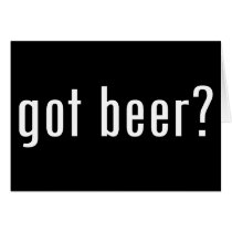 got beer? cards