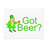 Got Beer Leprechaun postcards