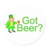 Got Beer Leprechaun stickers
