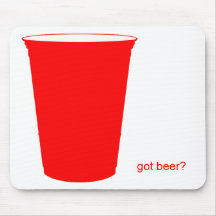 got beer? mouse pads