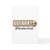 Got Bier? Greeting Card