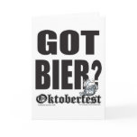 Got Bier? cards