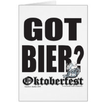 Got Bier? Card