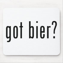 got bier? mouse pad