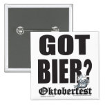 Got Bier? Pinback Buttons