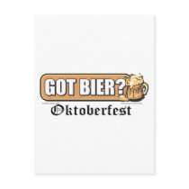 Got Bier? Post Cards