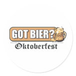 Got Bier? Round Stickers