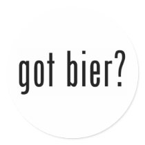 got bier? stickers