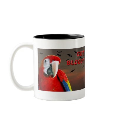 Got Blood and Beak Coffee Mugs by scarletsfeathers