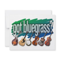 "Got Bluegrass?" Personalized Invitations