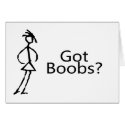 Got Boobs? cards