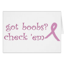 Got boobs? check em cards